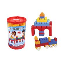 Pilsan Jumbo Magic Blocks 40 деталей в ведре