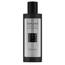 Шампунь и гель для волос и тела очищающий Beautific Simplifier Daily Hair Body Cleanser for Men 250мл