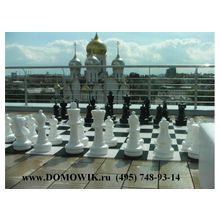 шахматы и шашки большие, напольные, садовые, гигантские, уличные и парковые