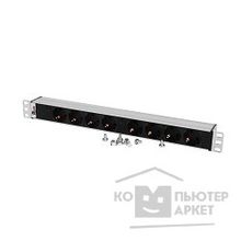 Цмо Блок розеток Rem-32 с инд., 8 Schuko, 32A, алюм., 19", колодка R-32-8S-I-440-K