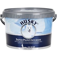 Хаски Super Paint Interior 2.5 л белоснежная