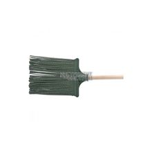 Метла полипропиленовая Сибртех 63228 (195 х 275 мм, плоская, большая, с черенком)