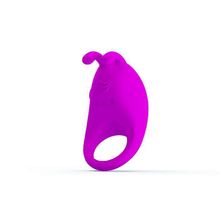 Baile Лиловое эрекционное кольцо с вибрацией Rabbit Vibrator (лиловый)