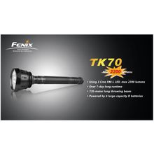 FENIX Фонарь Fenix Flashlights TK70 XM-L (2200лм)