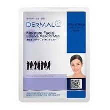 Dermal Moisture Facial Collagen Essence Mask for Man Специальная коллагеновая тканевая маска для мужчин, 23 г