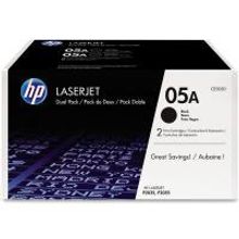 HP 05A, CE505D картридж для LaserJet P2035, P2055 (CE505A, 2 шт х 2300 стр)