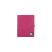 Чехол для New iPad Zenus Case Masstige Color Point Folio, Pink чехол-книжка с подставкой, иск. кожа