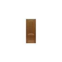 Шпонированная дверь. модель: Карелия Орех (Размер: 700 х 2000 мм., Комплектность: + коробка и наличники, Цвет: Орех)