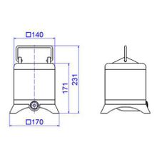 Bals Переносной комбинационный модуль Bals Uni-Block 57148 IP44 140 x 140 х 171 мм