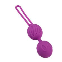 Adrien Lastic Фиолетовые вагинальные шарики Geisha Lastic Ball S (фиолетовый)