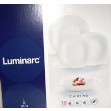 Столовый сервиз Luminarc CARINE WHITE 18 предметов 6 персон N2184