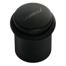 Ограничитель для двери напольный Morelli DS3 BL черный