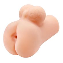 Телесный мастурбатор-анус с мошонкой Jack (247772)