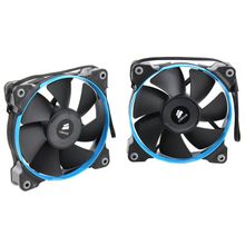 Вентилятор  Corsair Air Series SP120 PWM High Perf. Edition Twin Pack  CO-9050014-WW  (4пин, 120x120x25mm,  35дБ, 2350 об мин)