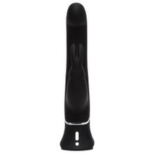 Черный вибратор-кролик G-Spot Stroking Vibrator - 24,2 см. (225592)