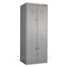 Металлический шкаф для одежды ШРК-24 800