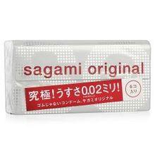 Презервативы Sagami Original 0.02, 6 шт