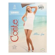 Колготки жен. Conte Elegant SUMMER 8 den, цвет бежевый