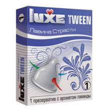 Luxe Презерватив Luxe Tween  Лавина страсти  с ароматом лаванды - 1 шт.