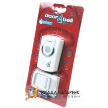 Беспроводной звонок GARIN Doorbells Rio-220V c ночником и с влагозащищ. кнопкой BL1