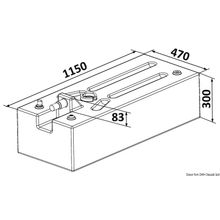 Osculati Tank 142 l, 52.035.01