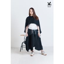 Пеньюар с окошком VINDU, черный