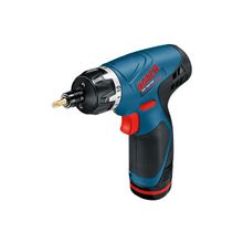 Дрель аккумуляторная BOSCH GSR 10.8 Li (0601992900) (10.8В, 2ск, 2акк-1.3Ач, 0.8кг)  картон