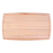 Доска разделочная бук с кровостоком 23x40x12мм, 2418