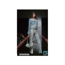 Ультрамодные женские джинсы с уникальным авторским принтом под заказ. Интернет-Ателье! Онлайн заказ!