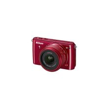 Nikon 1 s1 10.1mpix красный 11-27.5mm 3" 1080p sdhc en-el20 Ком-т с объективом