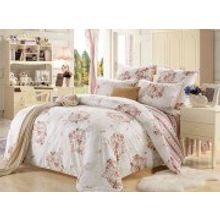 Постельное белье из сатина 2,0 спальное Атриум (молочный) KAZANOV.A 84613