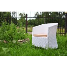 Кресло Ла-Рошель из искусственного ротанга плетеная мебель для дачи для кафе и ресторанов