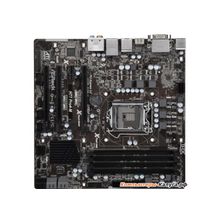 Мат. плата ASRock H77 Pro 4-M &lt;S1155, iH77, 2*DDR3, PCI-E16x, SVGA, DVI, HDMI, SATA III, USB 3.0, GB Lan, Wi-Fi, mATX, Retail&gt;