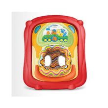 WEINA Ходунки с ночником МИШКИ НА ВОЗДУШНОМ ШАРЕ 2в1, Красный