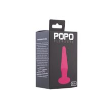 Розовая анальная втулка POPO Pleasure - 12,1 см. Розовый