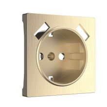 Werkel Лицевая панель Werkel розетки USB шампань рифленый WL10-USB-CP 4690389100369 ID - 259565