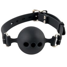 Pipedream Силиконовый кляп-шар с отверстиями для дыхания Silicone Breathable Ball Gag Small