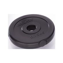 STARFIT Диск пластиковый BB-203, d=26 мм, черный, 0,75 кг