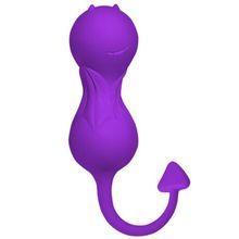 Iyiqu Фиолетовые вагинальные шарики в виде дьяволенка (фиолетовый)