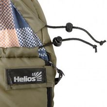 Helios Спальный мешок OLYMPUS Wide 300 (220х90, холлофайбер, зеленый город) (T-HS-SB-OW-300-NC) Helios