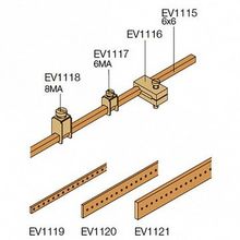 Шина 50x5 Ш=2000мм² с отверстиями М6(2шт) |  код. EV1121 |  ABB