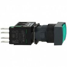 Кнопка Harmony 16 мм? IP65, Зеленый | код. XB6CA31B | Schneider Electric