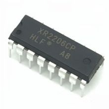XR2206CP, микросхема генератор сигналов, [DIP-16]