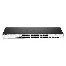 d-link (managed gigabit switch with 24 10 100 1000base-t + 4 sfp ports) dgs-1210-28 me a1a