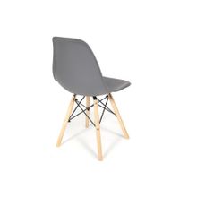 Tetchair Стул CINDY (EAMES) (mod. 001), серый grey 4 штуки