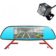 Автомобильный видеорегистратор-зеркало XPX ZX857 с камерой заднего вида