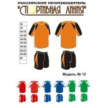 Форма волейбольная, Спортивная Линия, модель №12, мужская форма.