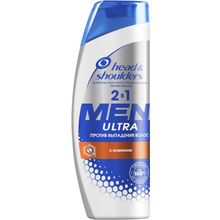 Head & Shoulders Men Ultra 2 в 1 с Кофеином 400 мл