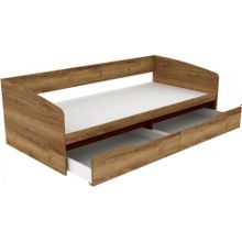 SbkHome Гарда Кровать с ящиками 200*90, дуб галифакс