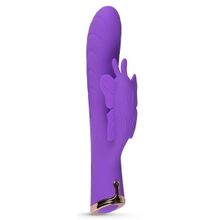 EDC Фиолетовый вибратор-кролик The Princess Butterfly Vibrator - 20,5 см. (фиолетовый)